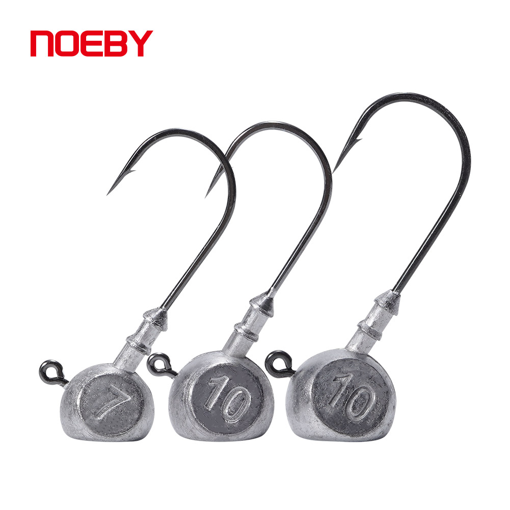 Fishing Hook Offset - Рыболовные крючки Noeby, 7 г, 10