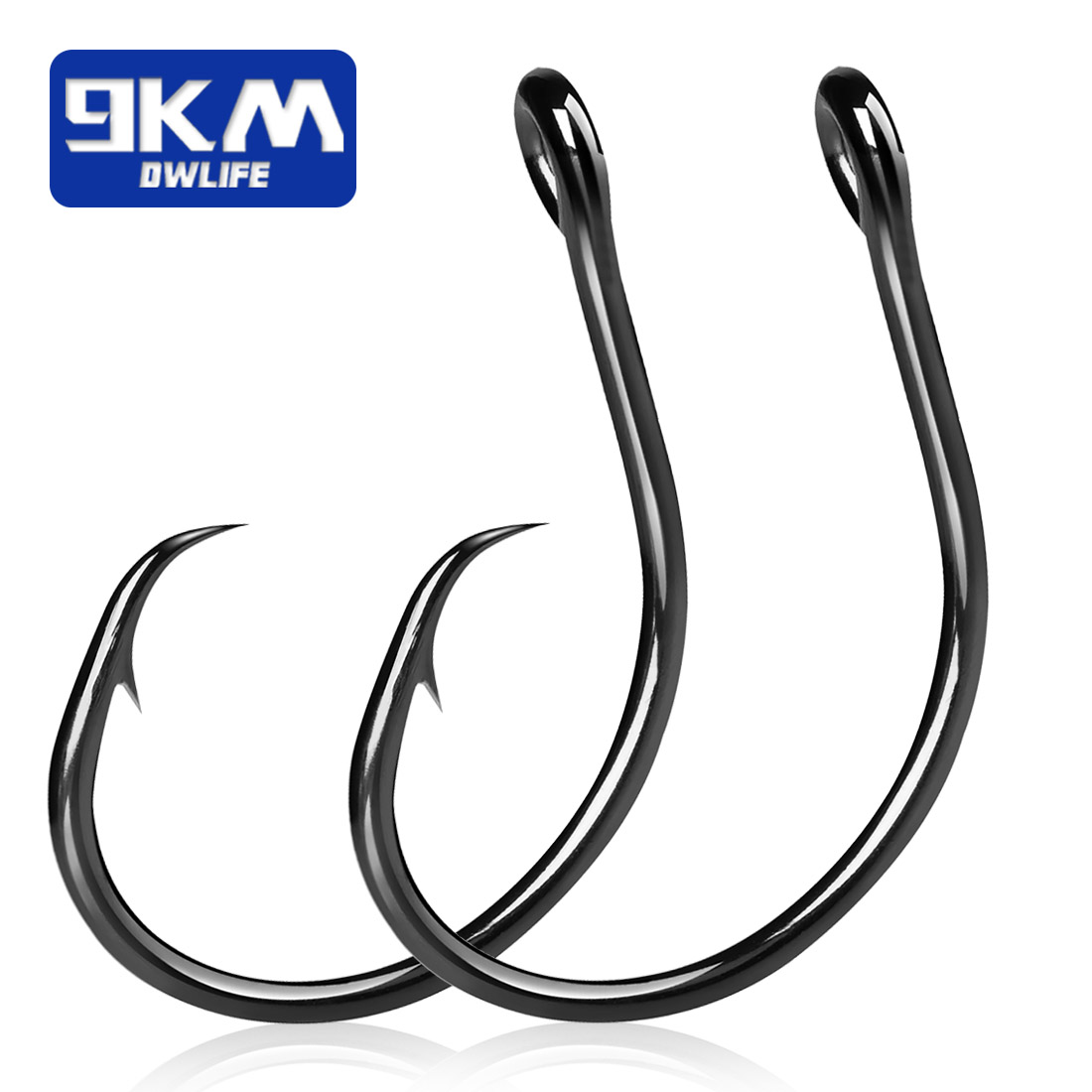 Fishing Hook Circle - 9KM 25-50 шт. прямые крючки с