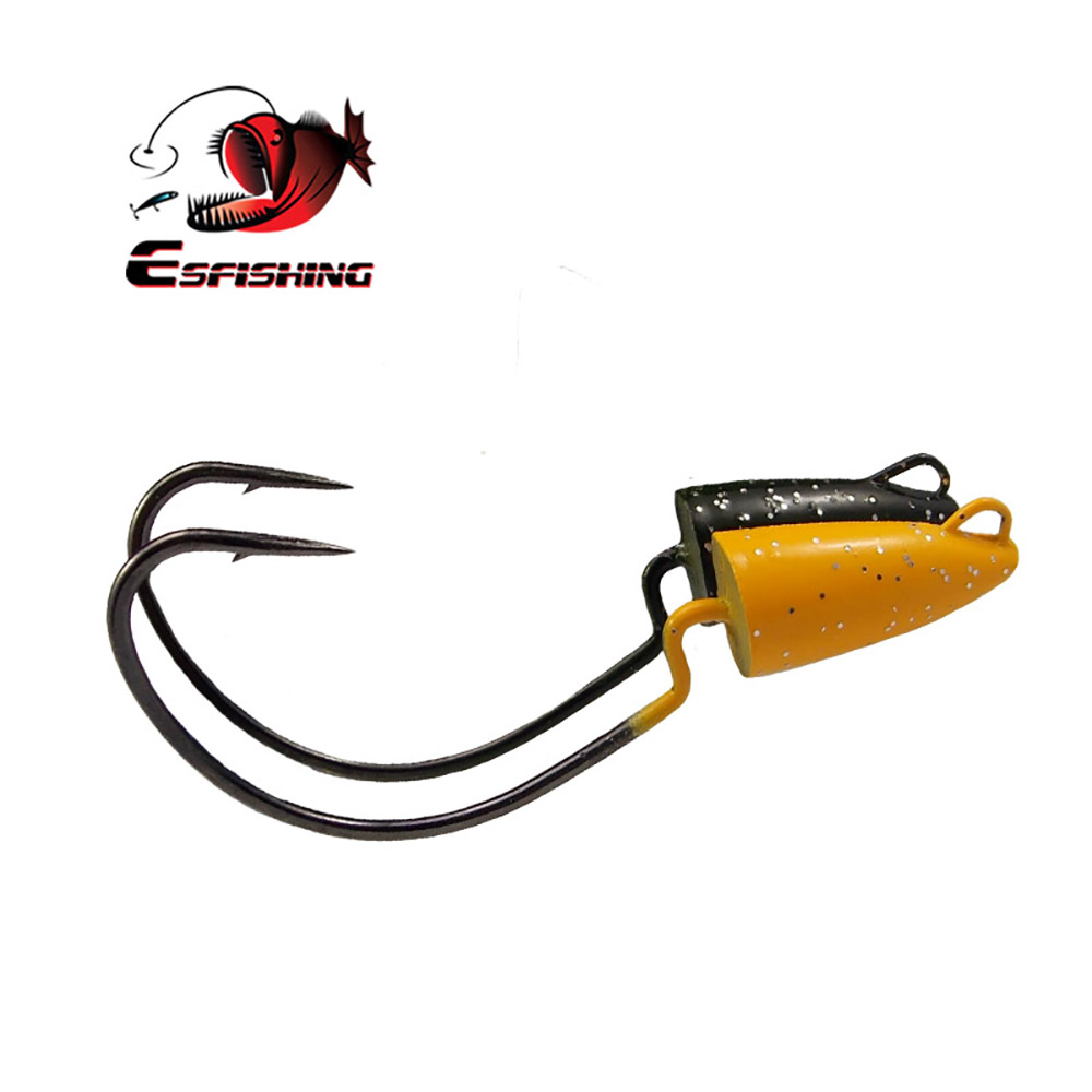 Fishing Hook Offset - ESFISHING, офсетный крючок, высокопрочный стальной крючок,