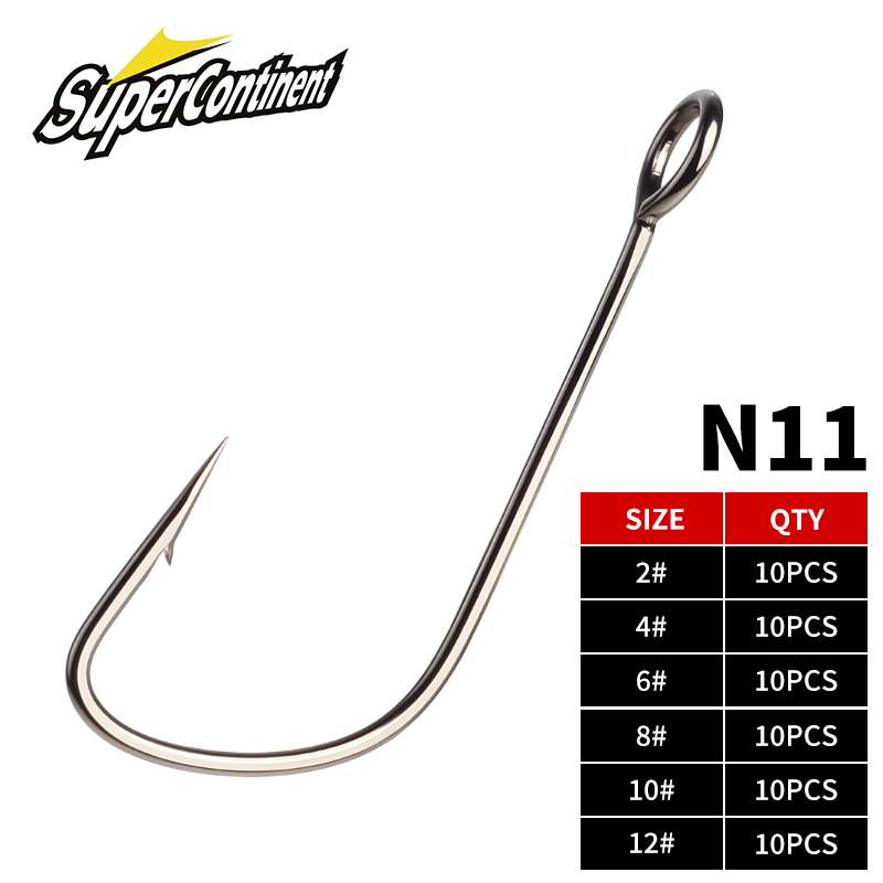 Fishing Hook Assortment - Суперконтинент 2 # -12 # 10