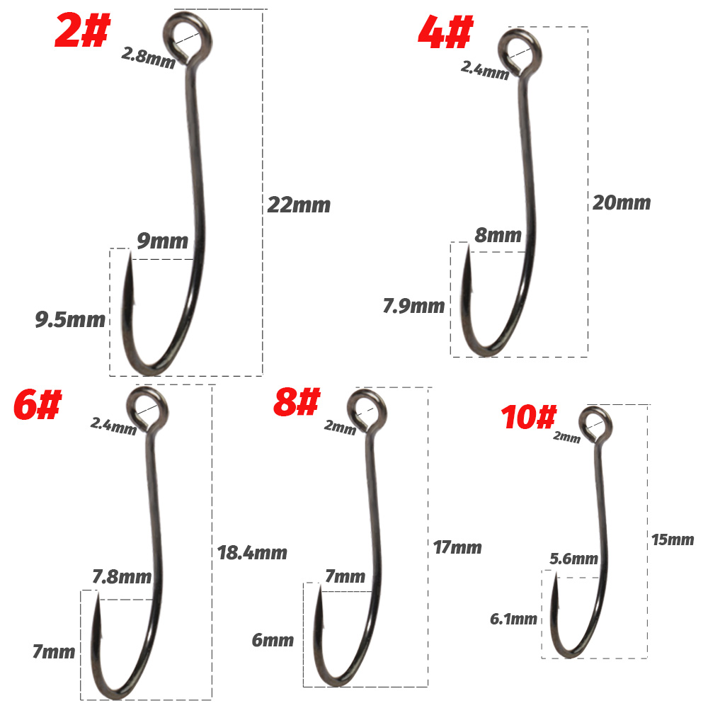 20 шт. большие кольцевые одина – обзор и цена Fishing Hook Circle