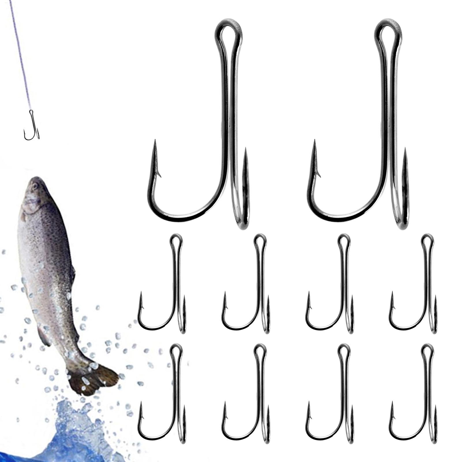 Крючки рыболовные с бородкой,  – обзор и цена Fishing Hook Treble