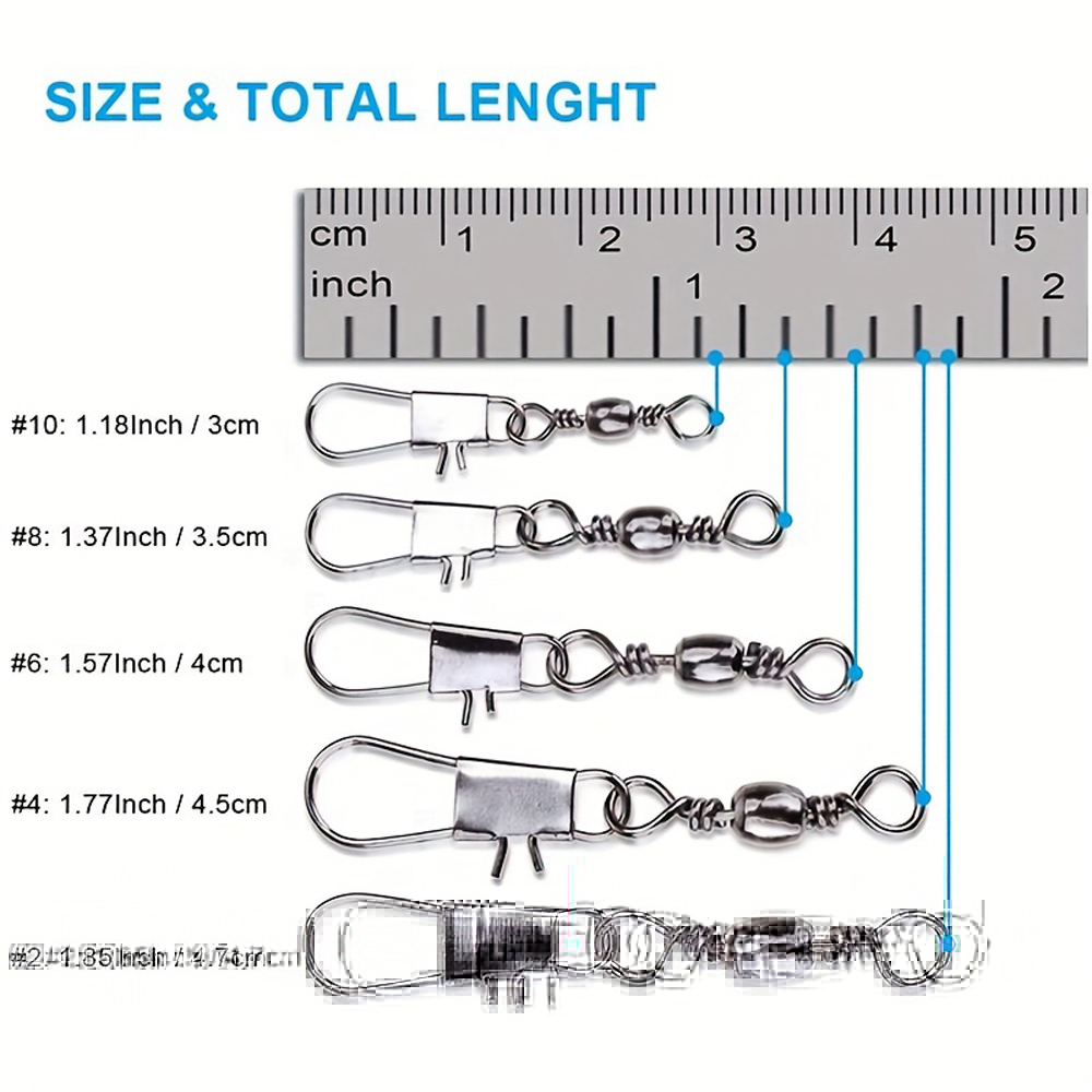 100 шт./лот 4 # 6 # 8 # 10 # 1 – обзор и цена Fishing Hook Assortment