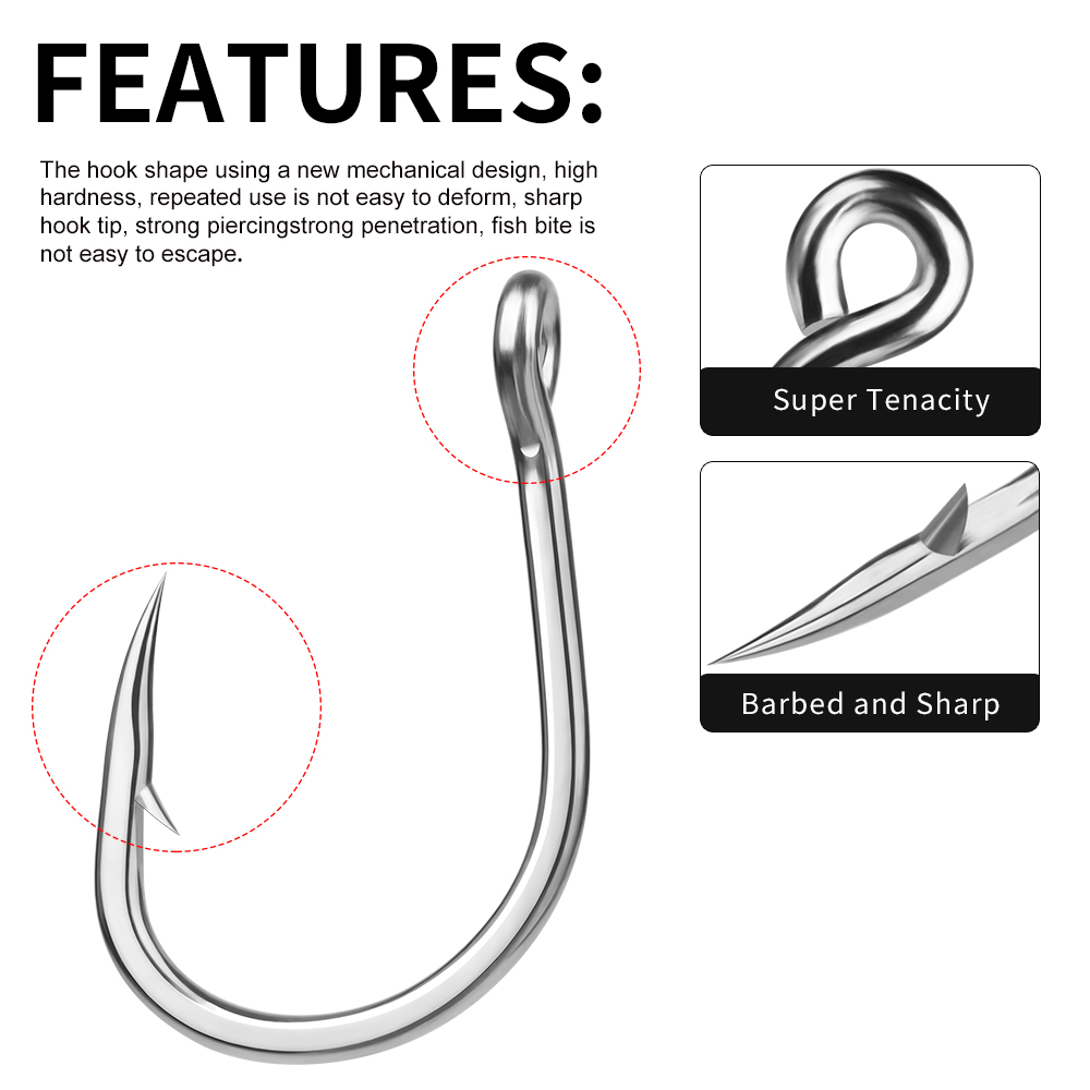 PROBEROS 10 шт./лот рыболовные – обзор и цена Fishing Hook Assortment