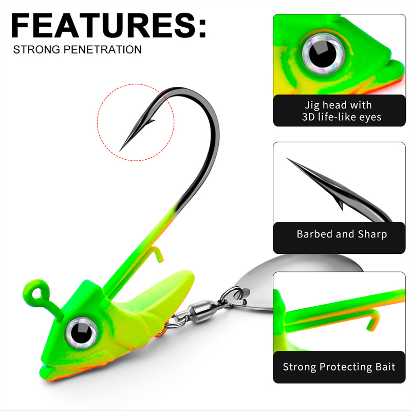 Джиг-головки 7г, 10г, 15г с кр – обзор и цена Fishing Hook Circle