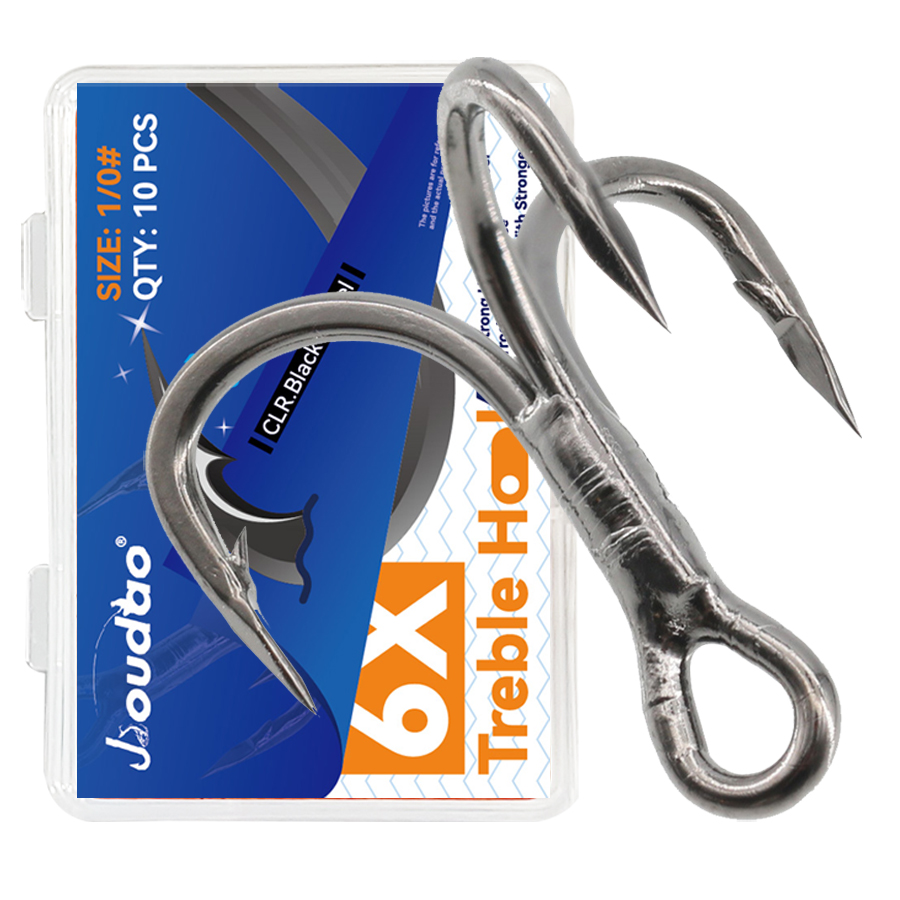 6X рыболовные тройные крючки,  – обзор и цена Fishing Hook Assortment